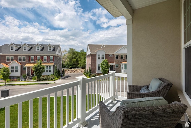 5149 N Edgewood Dr, Provo, UT 84604 - balcony with a residential view