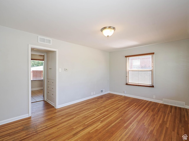2375 E Redondo Ave, Salt Lake City, UT 84108 - unfurnished room with light wood-type flooring and plenty of natural light
