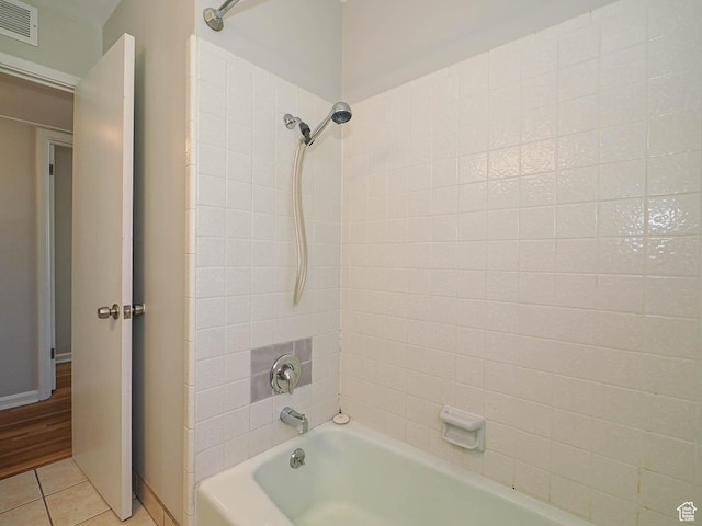 2375 E Redondo Ave, Salt Lake City, UT 84108 - bathroom with bathtub / shower combination and tile patterned flooring