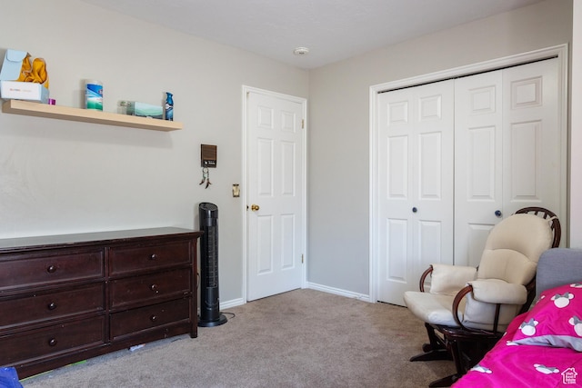 11089 S Justin Dr, Sandy, UT 84092 - bedroom featuring light carpet and a closet