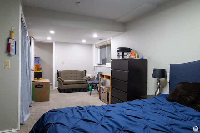 11089 S Justin Dr, Sandy, UT 84092 - bedroom featuring carpet and recessed lighting