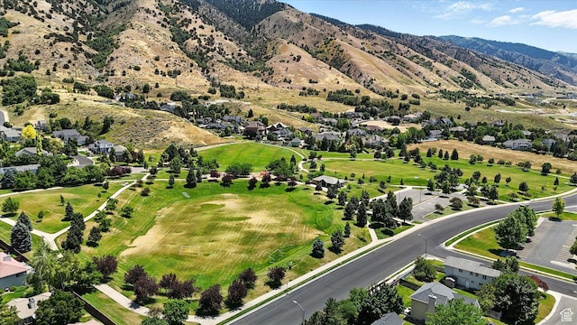 1298 Eastridge Cir, Logan, UT 84321 - aerial view of residential area with a mountain backdrop