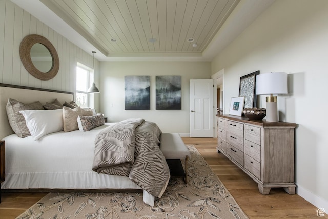 1170 E Blackfeet Dr Unit 502, Eagle Mountain, UT 84005 - bedroom featuring wood finished floors and wood ceiling