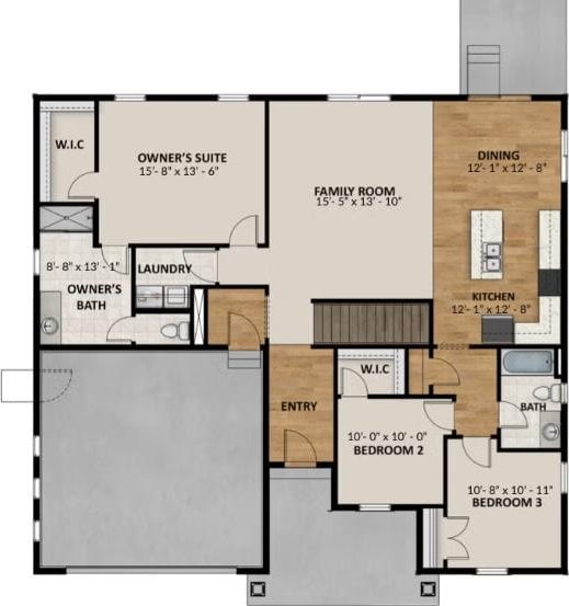 1170 E Blackfeet Dr Unit 502, Eagle Mountain, UT 84005 - view of room layout