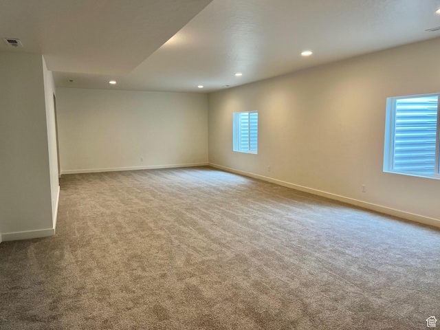 1170 E Blackfeet Dr Unit 502, Eagle Mountain, UT 84005 - carpeted spare room featuring recessed lighting and baseboards
