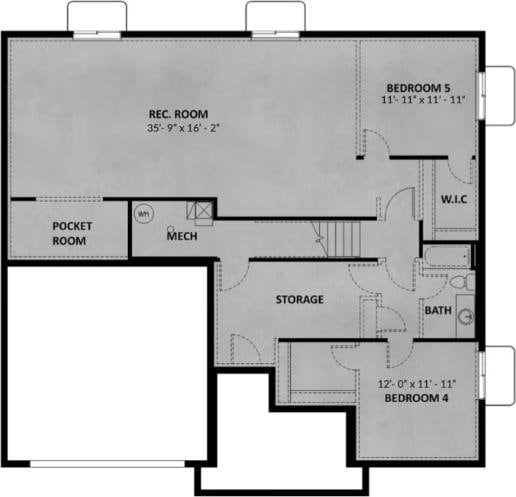 1170 E Blackfeet Dr Unit 502, Eagle Mountain, UT 84005 - view of floor plan / room layout