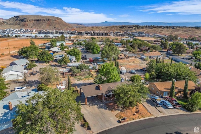120 N Scenic Dr E, Washington, UT 84780 - aerial perspective of suburban area featuring mountains
