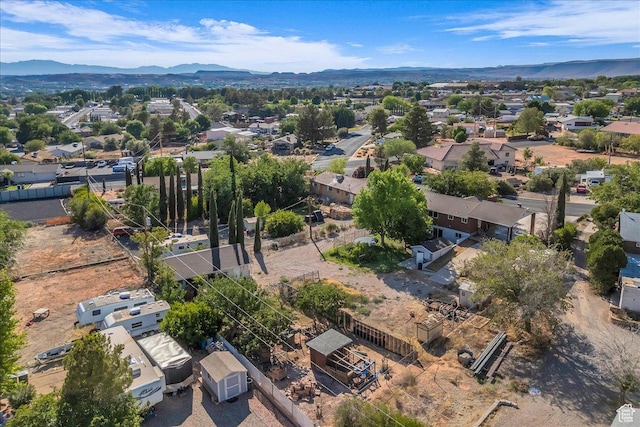 120 N Scenic Dr E, Washington, UT 84780 - aerial perspective of suburban area featuring mountains