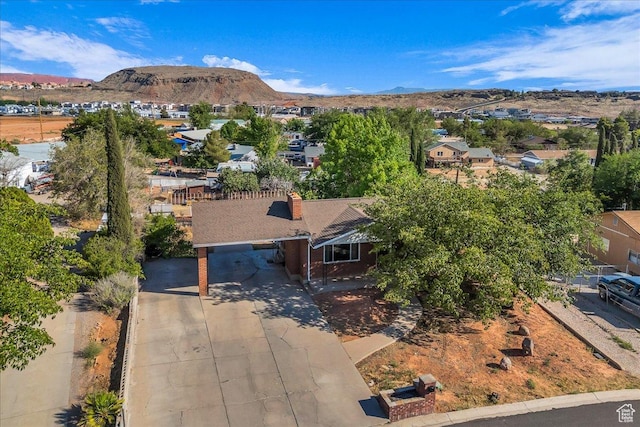 120 N Scenic Dr E, Washington, UT 84780 - aerial view of mountains