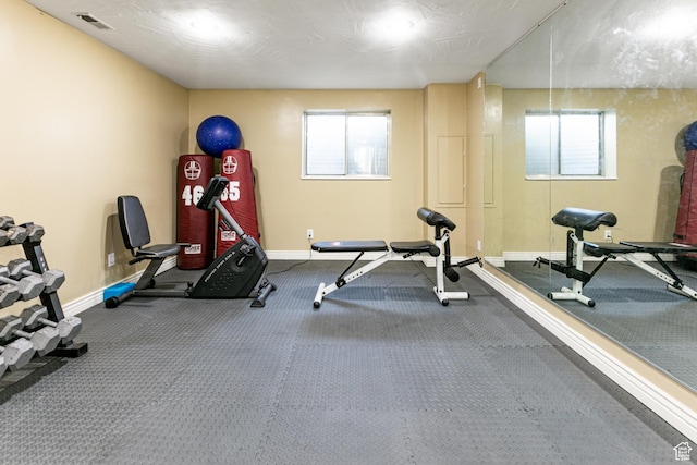 453 Sheridan Cir, Centerville, UT 84014 - workout room featuring plenty of natural light