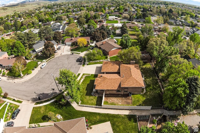 453 Sheridan Cir, Centerville, UT 84014 - aerial view of property and surrounding area with nearby suburban area and a mountainous background