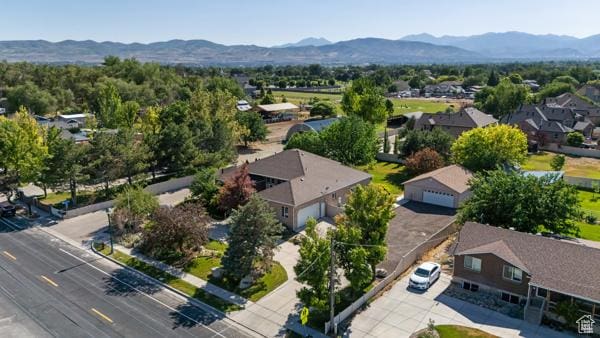 13032 S 1300 W, Riverton, UT 84065 - aerial view of residential area featuring mountains