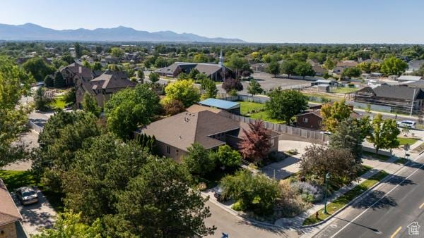 13032 S 1300 W, Riverton, UT 84065 - aerial perspective of suburban area featuring a mountain backdrop