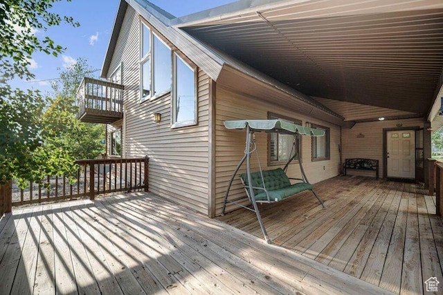 10 S 900 E, Pine Valley, UT 84781 - view of deck