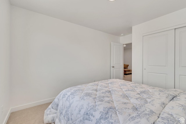 169 E Volunteer Dr, Spanish Fork, UT 84660 - bedroom featuring carpet, a closet, and recessed lighting