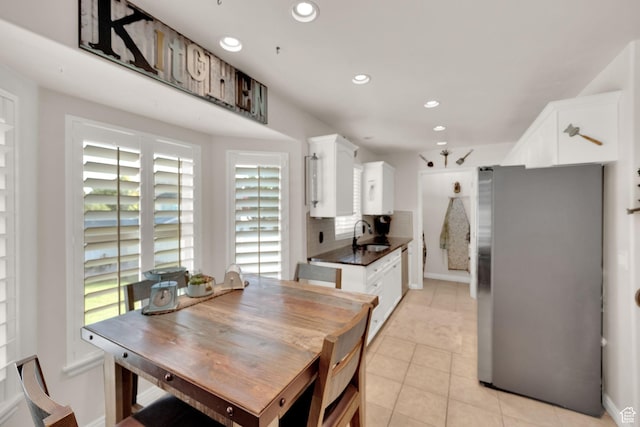 224 Rawlins Ln, Draper, UT 84020 - dining area featuring recessed lighting and light tile patterned floors