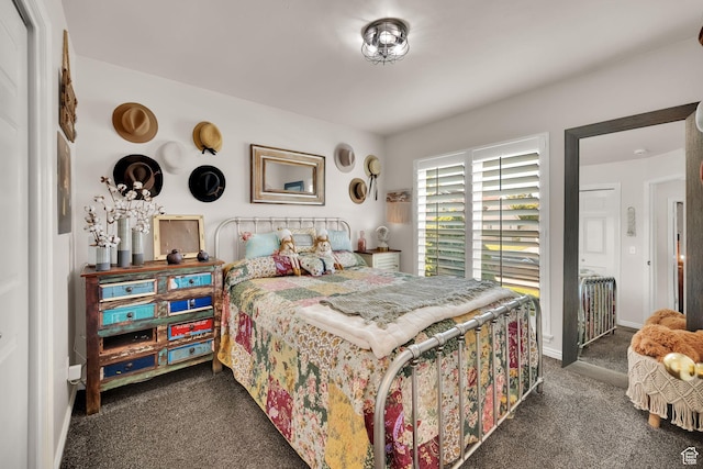 224 Rawlins Ln, Draper, UT 84020 - bedroom featuring dark colored carpet
