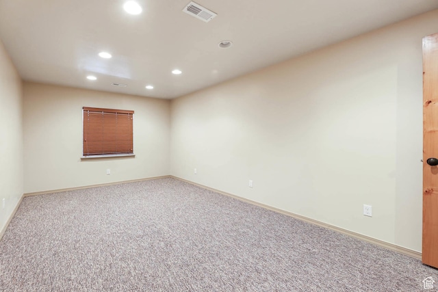 1524 W Foliage Ln, South Jordan, UT 84095 - carpeted empty room featuring recessed lighting and baseboards