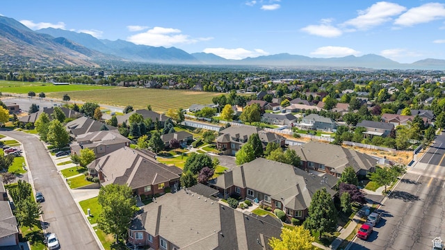 9566 N 4500 W, Cedar Hills, UT 84062 - aerial perspective of suburban area featuring a mountain backdrop
