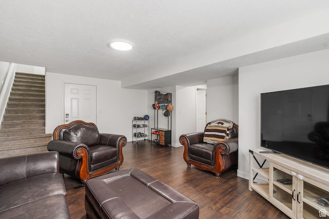 9566 N 4500 W, Cedar Hills, UT 84062 - living room featuring wood finished floors and stairs