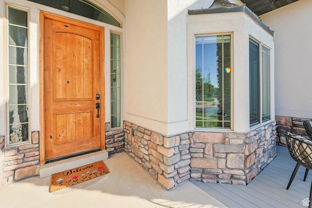 1692 N Sage Ln, Saratoga Springs, UT 84045 - entrance to property with stone siding and stucco siding