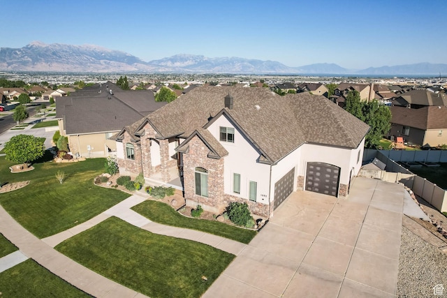 1692 N Sage Ln, Saratoga Springs, UT 84045 - aerial perspective of suburban area featuring mountains