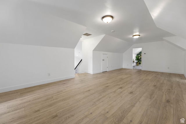 1692 N Sage Ln, Saratoga Springs, UT 84045 - bonus room featuring light wood-style floors and lofted ceiling