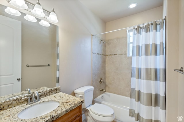 5549 W Parkway W Dr, Highland, UT 84003 - bathroom with vanity and shower / bath combination with curtain