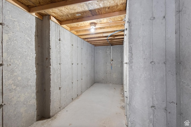 5549 W Parkway W Dr, Highland, UT 84003 - view of unfinished basement