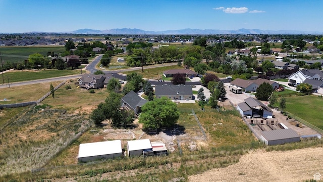 3112 N Pelican Dr, Farr West, UT 84404 - aerial perspective of suburban area featuring a mountain backdrop