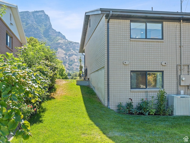 2677 N 700 E, Provo, UT 84604 - view of property exterior with a mountain view and a yard