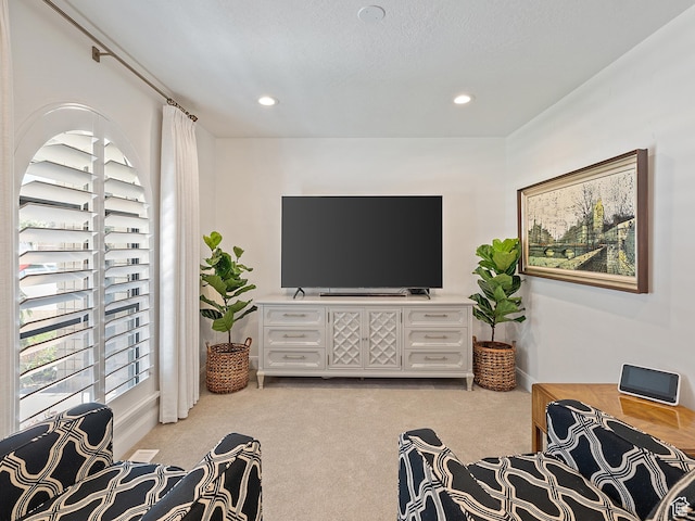 2677 N 700 E, Provo, UT 84604 - carpeted living room with recessed lighting
