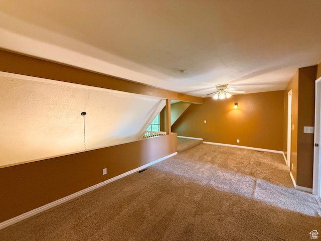 165 E 100 N Unit F, Logan, UT 84321 - spare room with carpet and a ceiling fan
