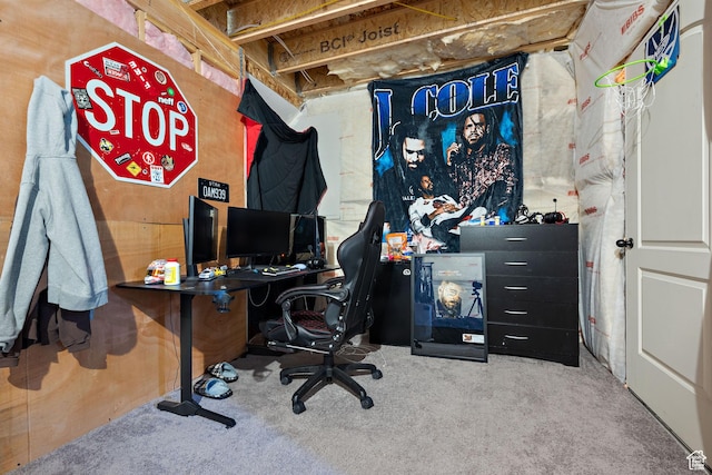 1769 W Valcrest Dr, Saratoga Springs, UT 84045 - office featuring carpet floors
