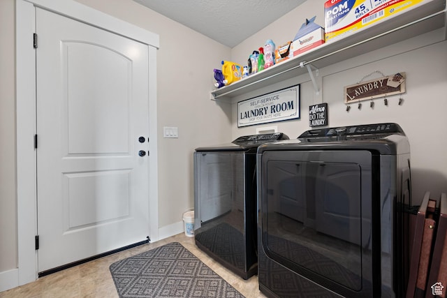 1769 W Valcrest Dr, Saratoga Springs, UT 84045 - laundry room featuring separate washer and dryer and baseboards