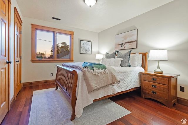 427 N J St E, Salt Lake City, UT 84103 - bedroom with hardwood / wood-style flooring and baseboards
