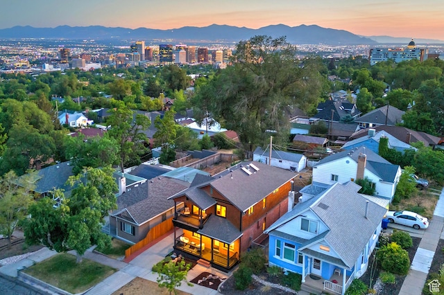 427 N J St E, Salt Lake City, UT 84103 - drone / aerial view of a mountainous background