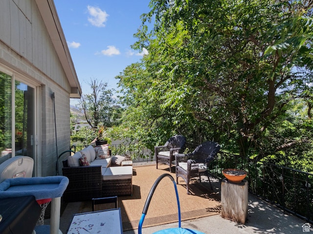 3018 E 4430 S, Salt Lake City, UT 84124 - view of patio with outdoor lounge area