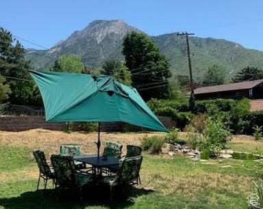 3018 E 4430 S, Salt Lake City, UT 84124 - view of green lawn with a mountain view