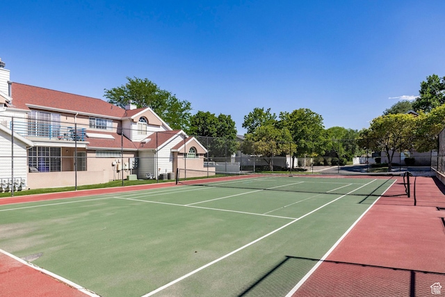 5441 S Spinnaker Row, Taylorsville, UT 84123 - view of tennis court with community basketball court