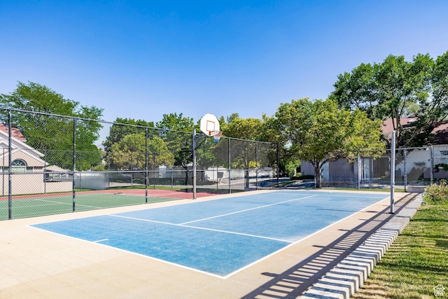 5441 S Spinnaker Row, Taylorsville, UT 84123 - view of basketball court featuring community basketball court and a tennis court