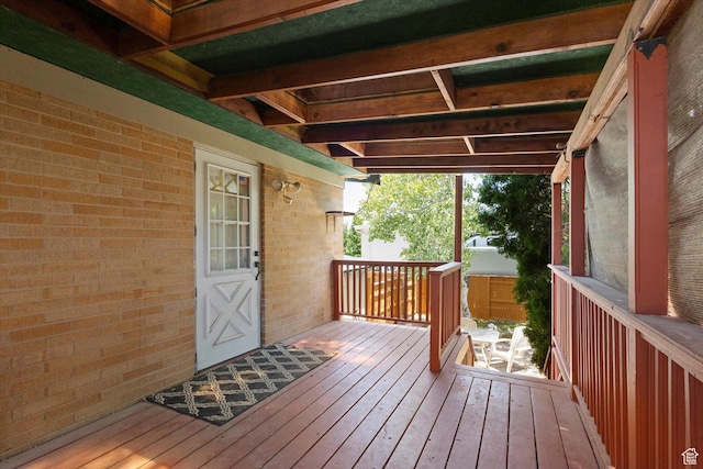 6709 W 3860 S, West Valley City, UT 84128 - view of wooden terrace