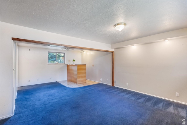 6709 W 3860 S, West Valley City, UT 84128 - below grade area with carpet, a textured ceiling, and a dry bar