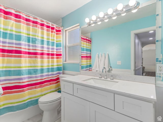 4049 E Dillons Dr N, Eagle Mountain, UT 84005 - full bathroom featuring vanity and toilet