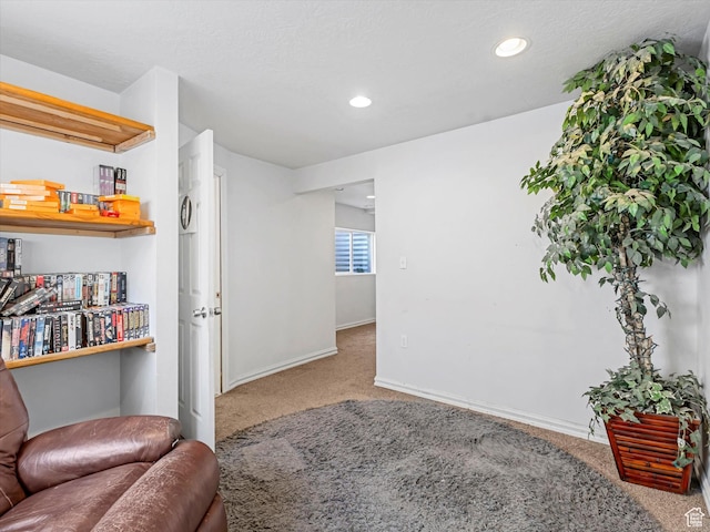 4049 E Dillons Dr N, Eagle Mountain, UT 84005 - sitting room featuring carpet and recessed lighting