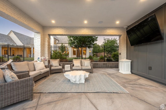 2916 S 300 E, Washington, UT 84780 - view of patio / terrace with an outdoor living space