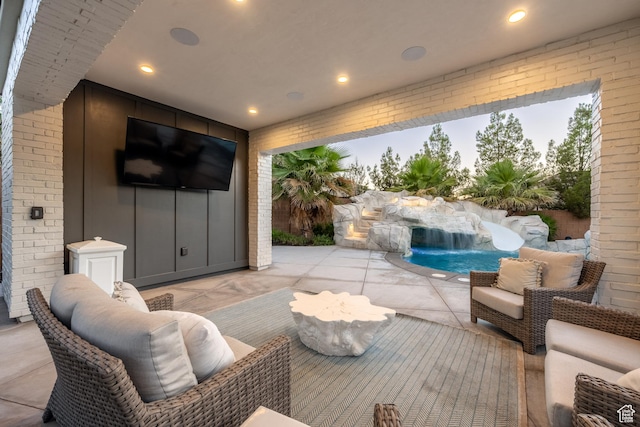 2916 S 300 E, Washington, UT 84780 - view of patio with an outdoor pool