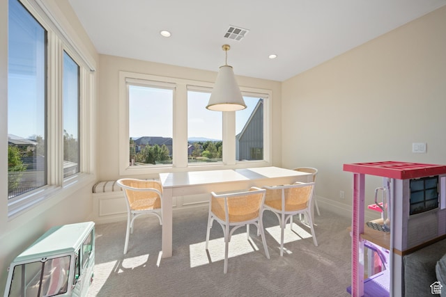 2916 S 300 E, Washington, UT 84780 - dining room with carpet flooring and recessed lighting