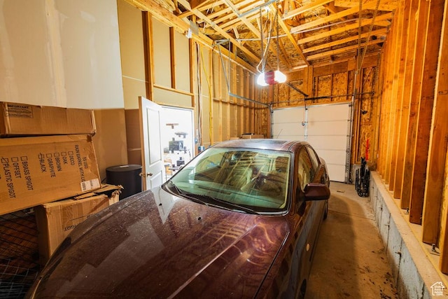7390 N Pawnee Rd, Eagle Mountain, UT 84005 - garage featuring a garage door opener