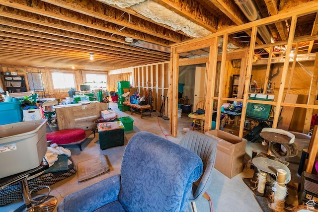 7390 N Pawnee Rd, Eagle Mountain, UT 84005 - view of basement